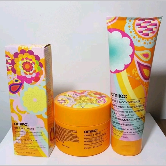 amika Other - Amika Lot, Mask, Conditioner, Oil Treatment